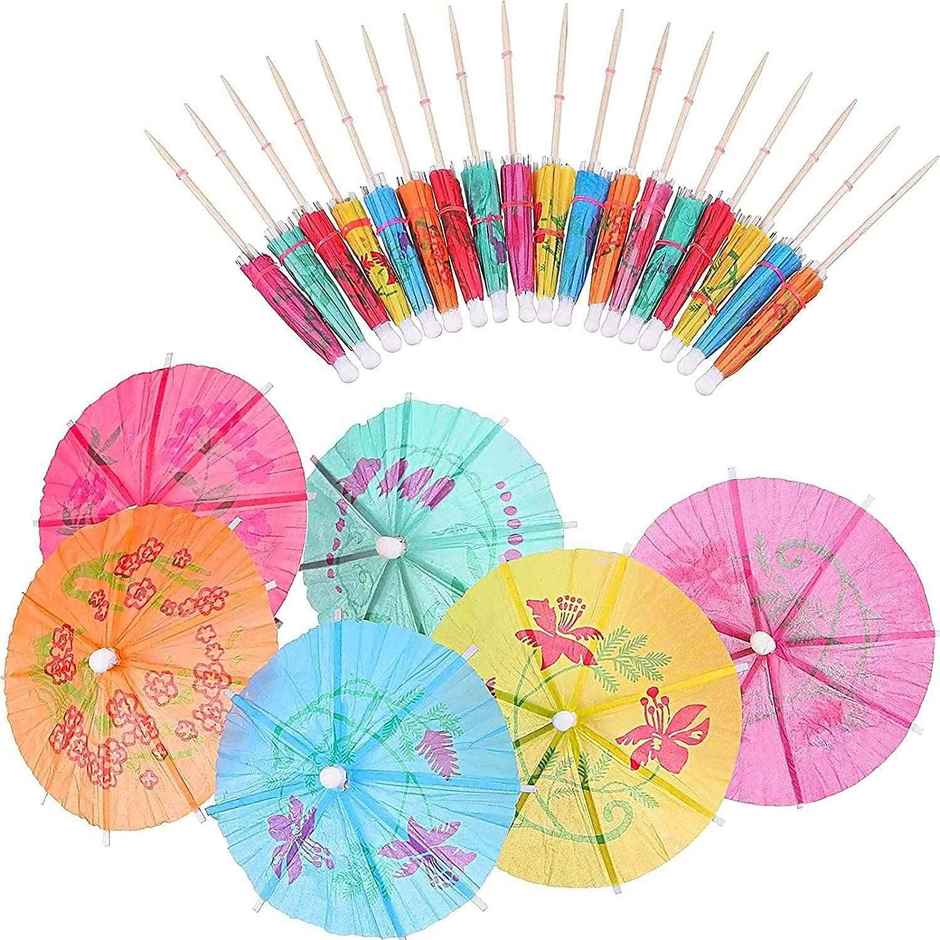 Umbrella Toothpick For Cocktail Decoration Pack | Se7en