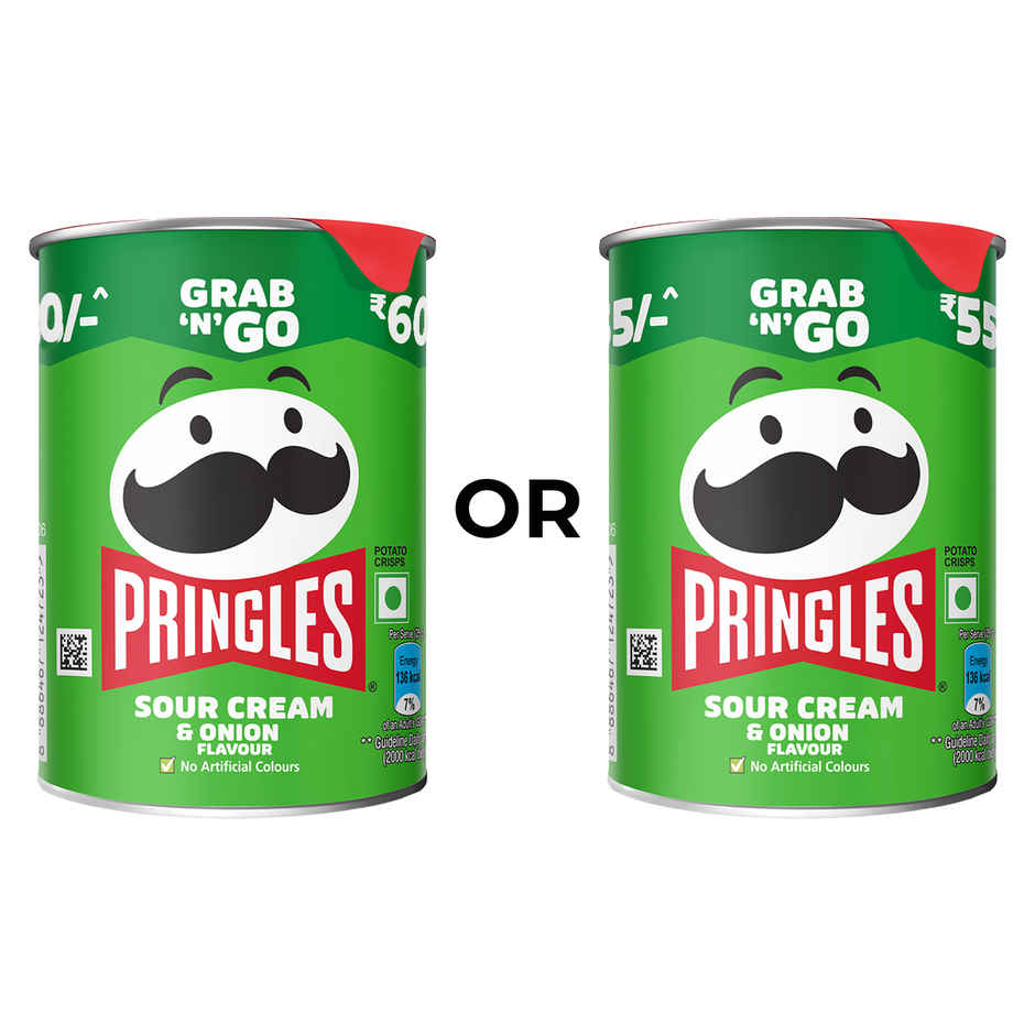 Pringles Potato Chips | Sour Cream & Onion