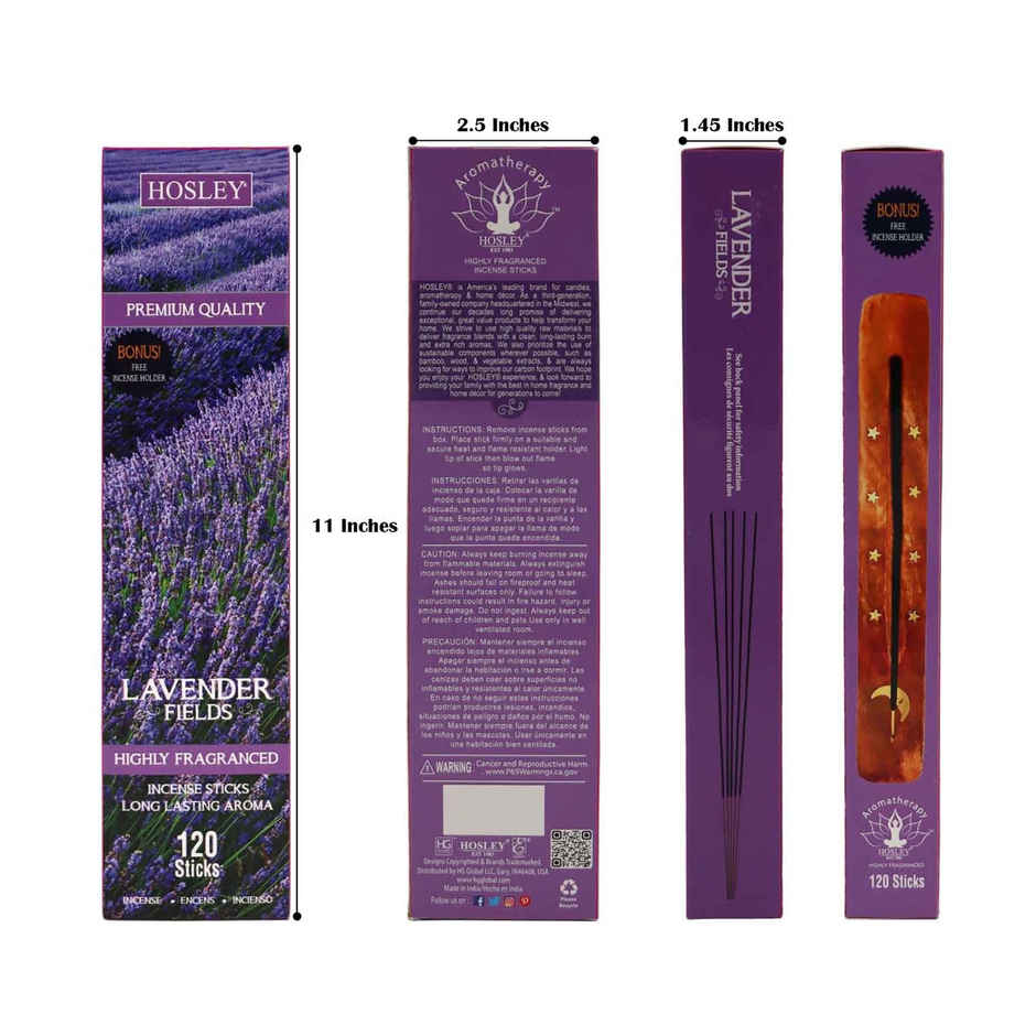 Casacraft by Pepperfry Incense Stick | Lavender | 120 Sticks