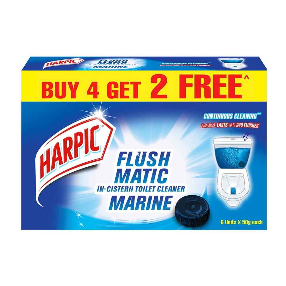 Harpic Flushmatic Marine Toilet Cleaner Blocks