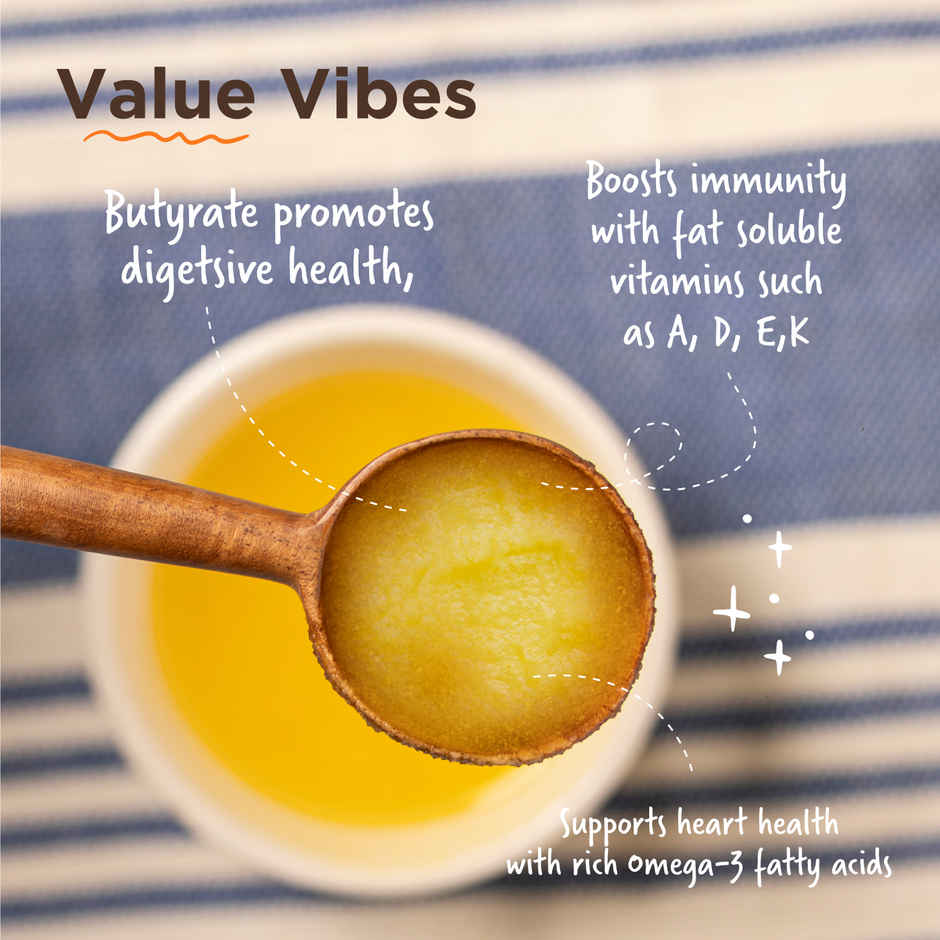 Two Brothers A2 Cow Cultured Ghee Desi Gir Cow | Jar