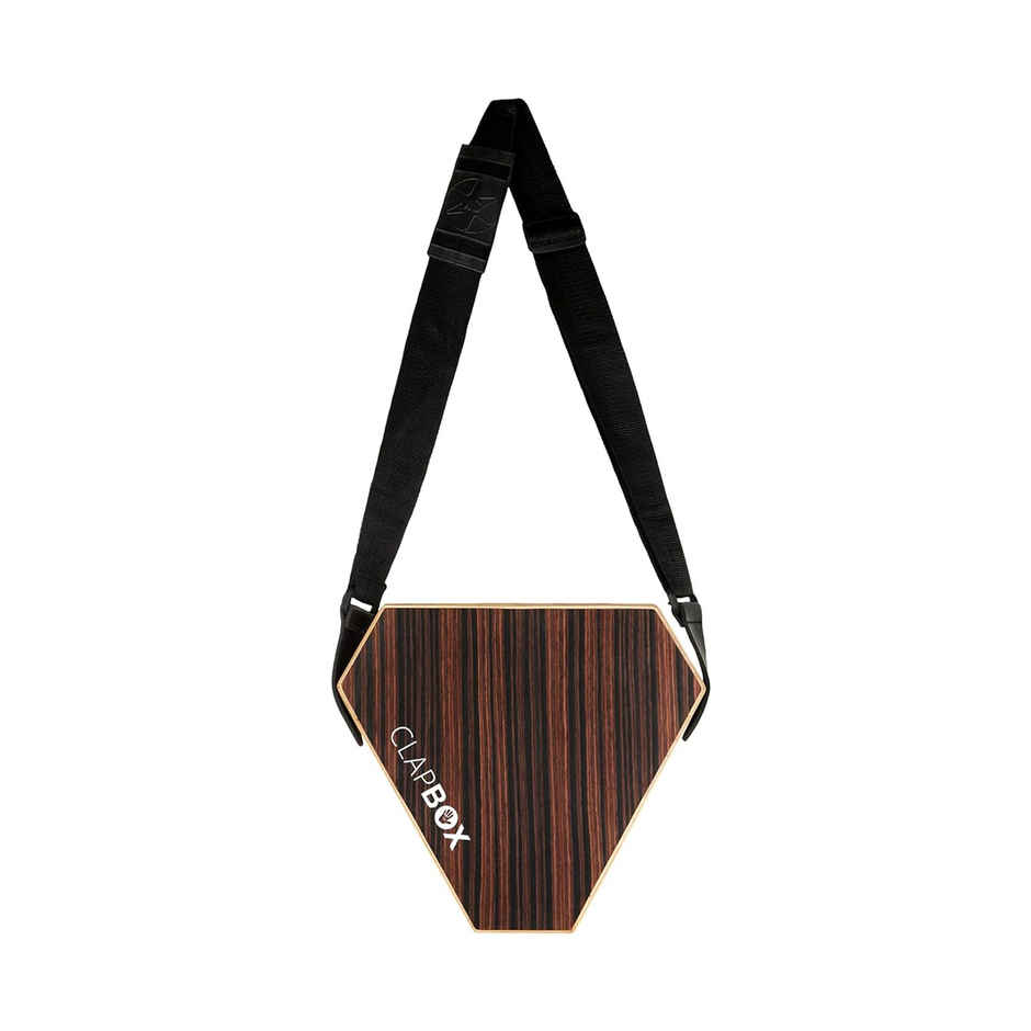 Clapbox Travel Cajon (2-Sided), Snare, Bongo - Rubber Wood With Carry Bag
