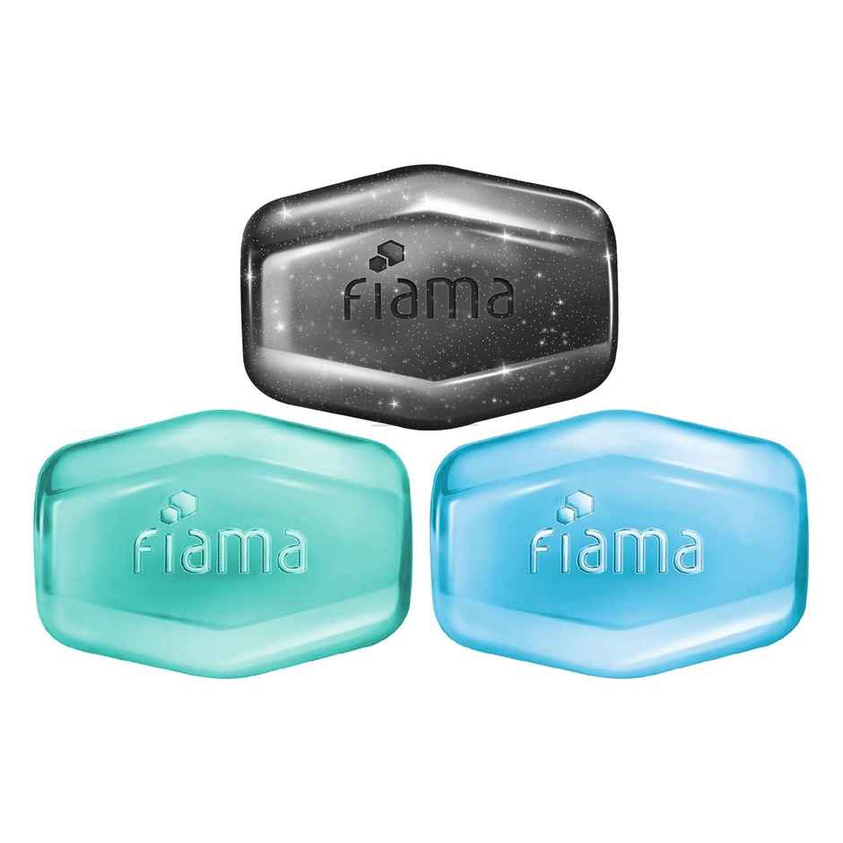 Fiama Men Gel Bar Active Celebration Pack with 3 Unique Gel Bars, for Moisturised Skin