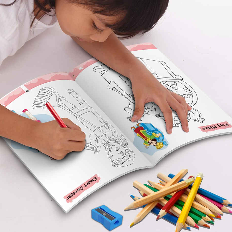 101+ Copy to Colour - Pink Edition - Copy Colouring | Kids Colouring Book, Educational Coloring Fun