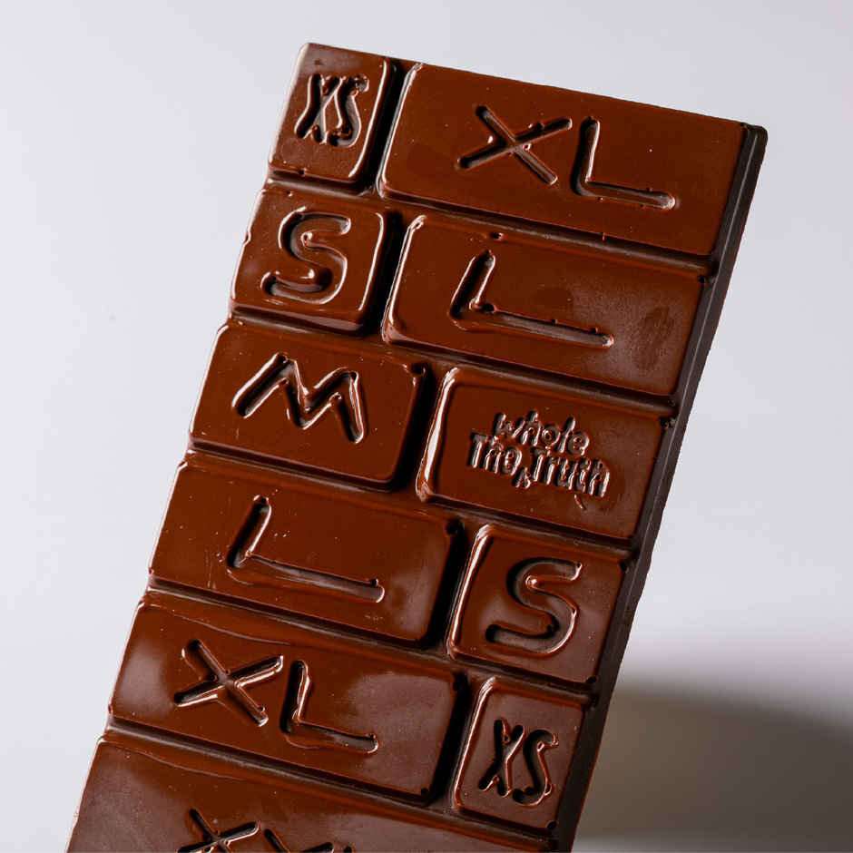 The Whole Truth Dark Cocoa Bar - Hazelnut | 80 g | Sweetened with dates