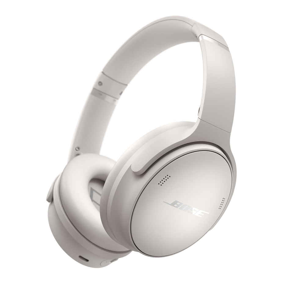 Bose New Quietcomfort Wireless Noise Cancelling Headphones, Bluetooth Over Ear Headphones - White
