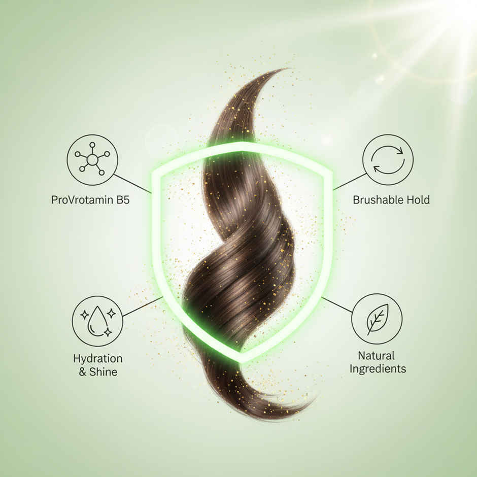 KT Professional Soft Locks Spray with Wheat Protein, Panthenol & Aloe Vera