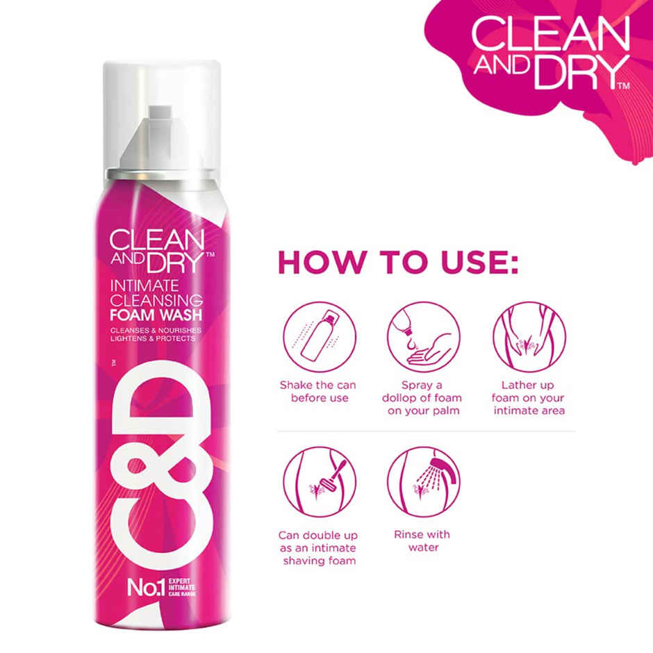Clean And Dry Iw Cleansing Foam Wash
