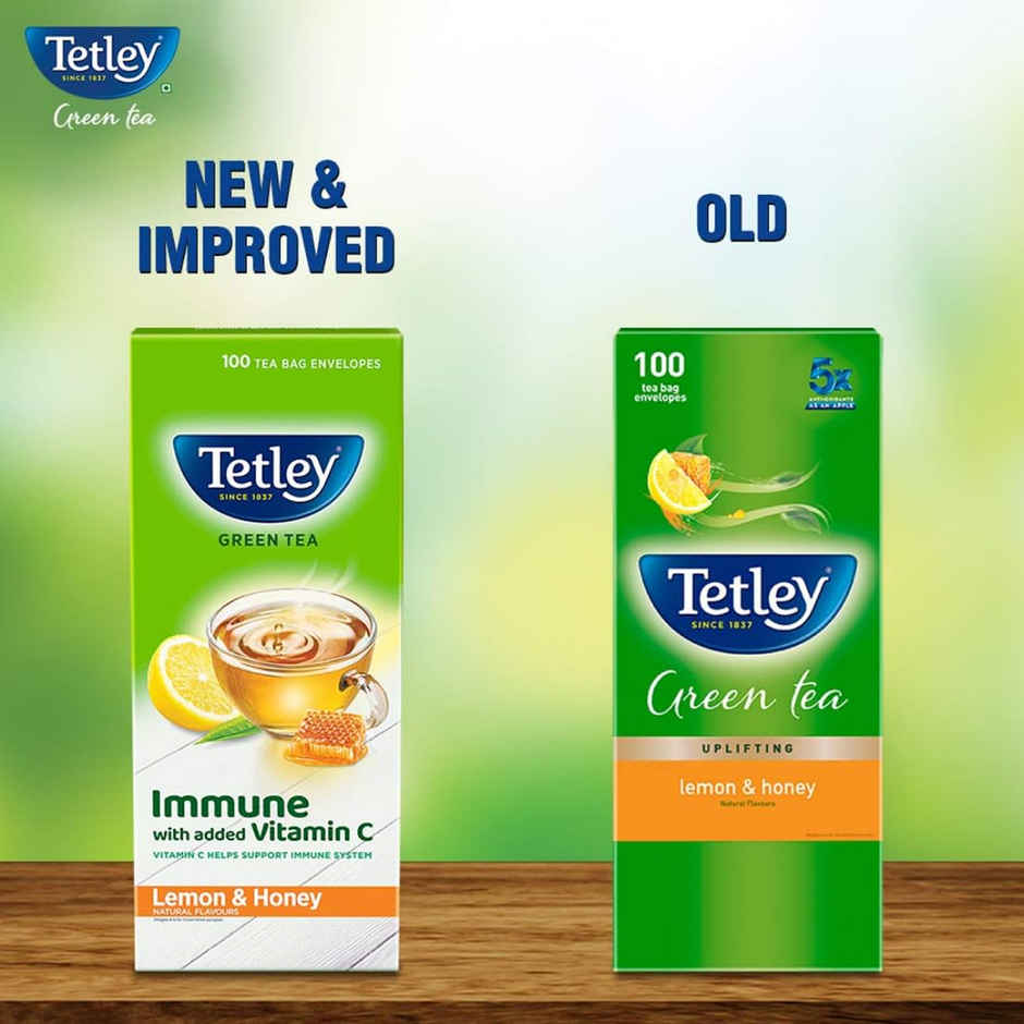 Tetley Lemon and Honey Green Tea