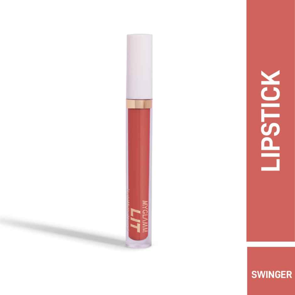 MyGlamm Lit Liquid Lipstick - Swinger | Silicone Free