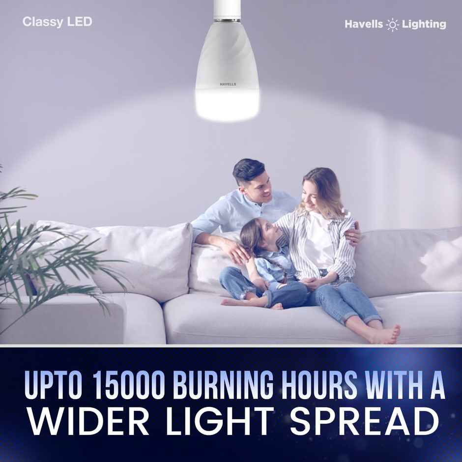 Havells 17W Classy Led Bulb Cool Day Light | B22 Base Holder