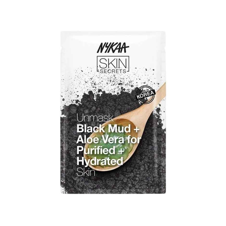 Nykaa Skin Secrets Black Mud + Aloe Vera