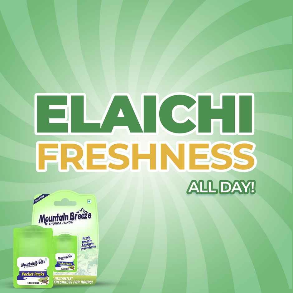 MOUNTAIN BREEZE Sugar Free Strip | Elachimint