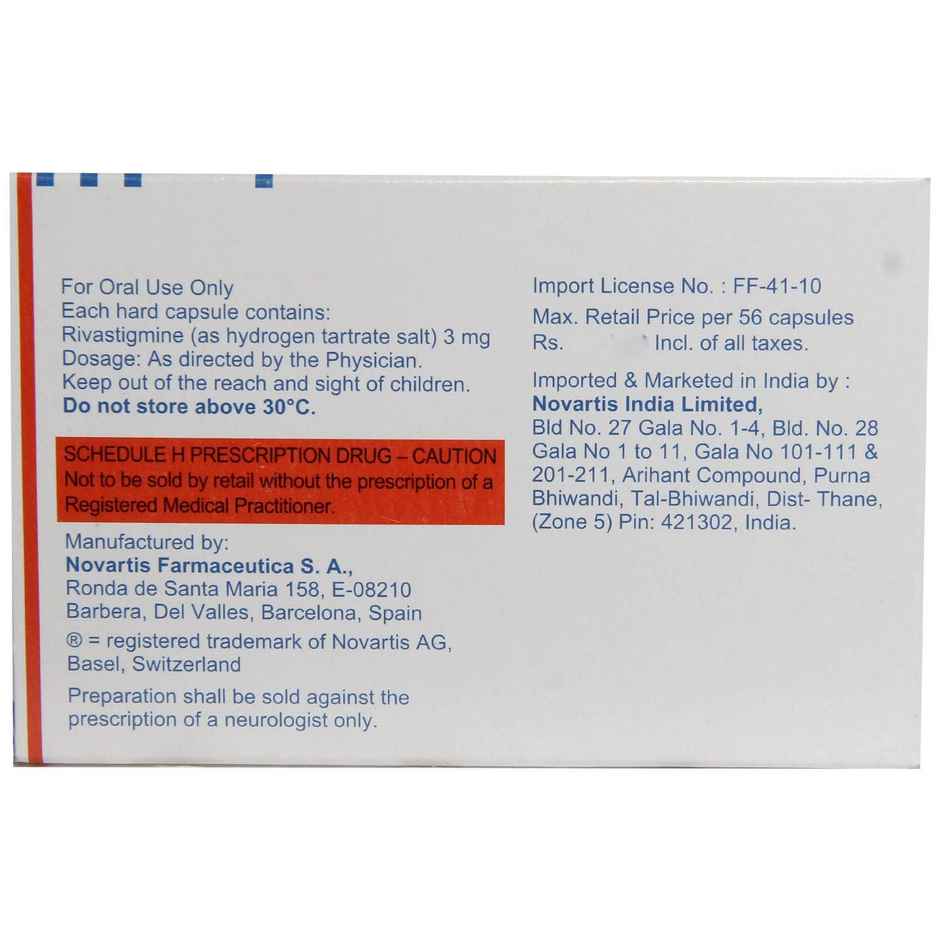 Exelon 3mg Capsule