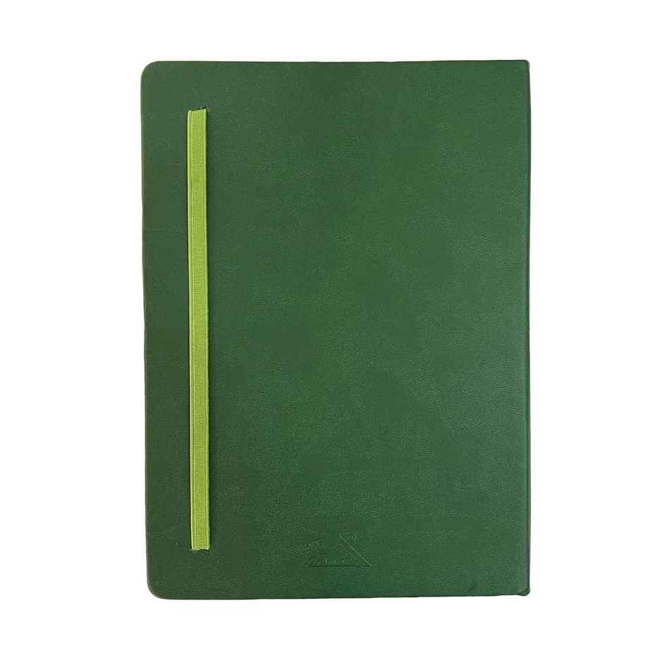 ABK A5 Pu Diary Ruled - 80 Gsm 192 Pages - Green