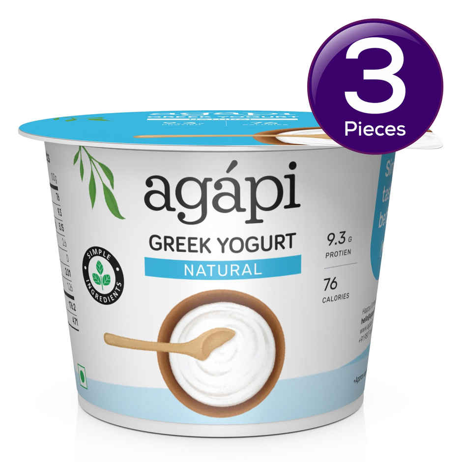 Agapi Natural Protein Greek Yogurt Combo