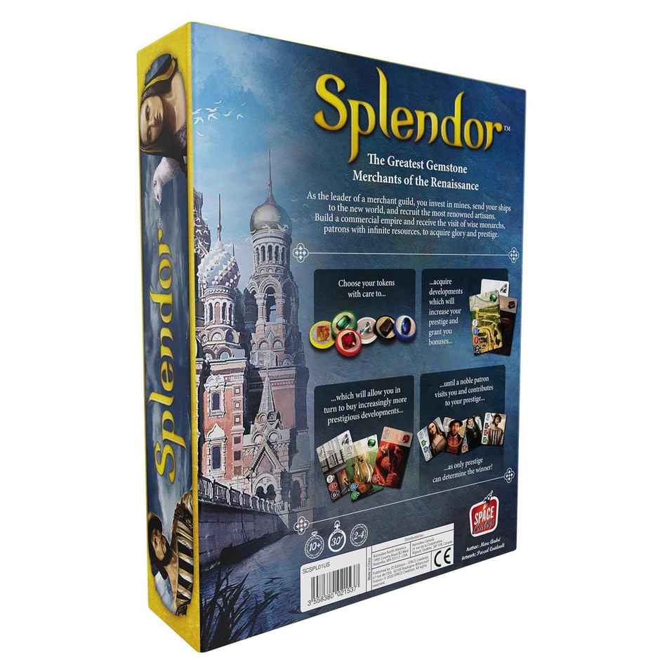 Awestuffs Splendor Board Game Adventure Game for Adults and Family 2 to 4 Players Board Game