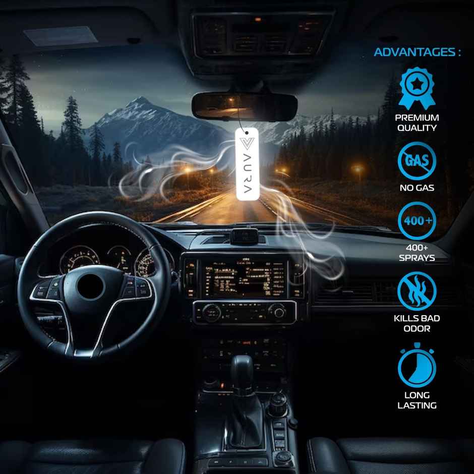 Vista Hanging Air Freshener - Perfume Spray | Lagoon - 400+ Sprays