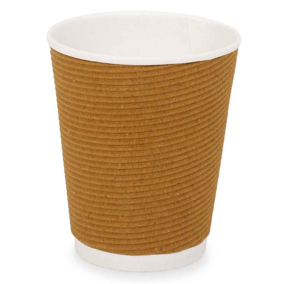 Disposable Ripple Paper Glass | 150 ml