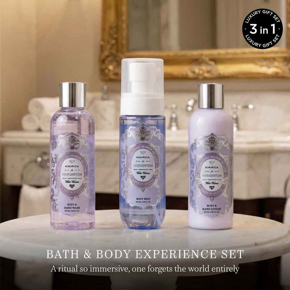 Kimirica Lady In Silver Experience Bath & Body Gift Set