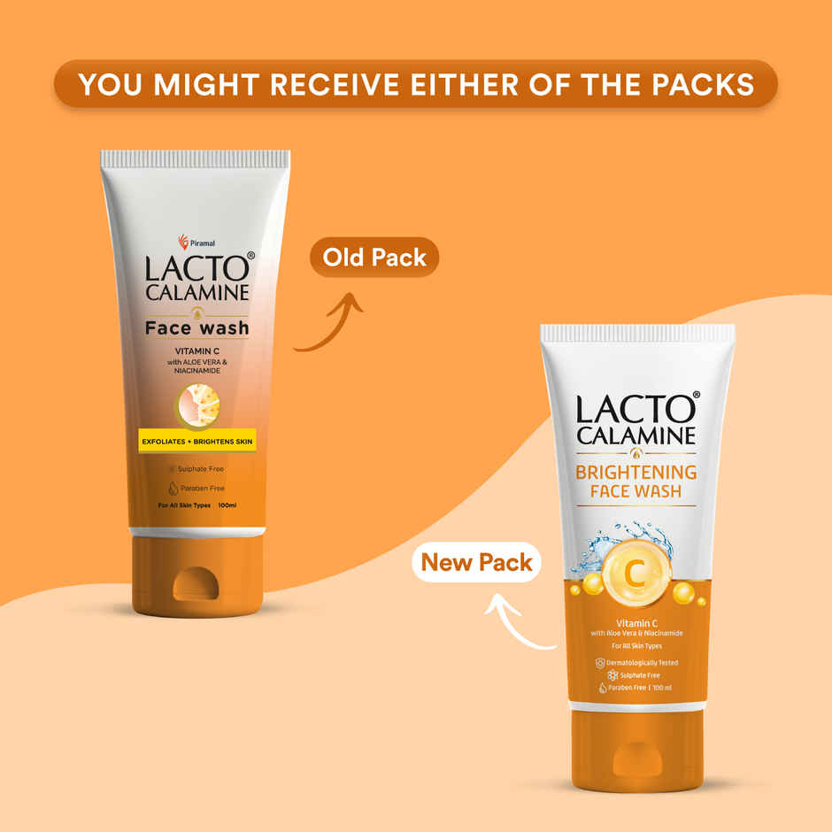Lacto Calamine Vitamin C Facewash