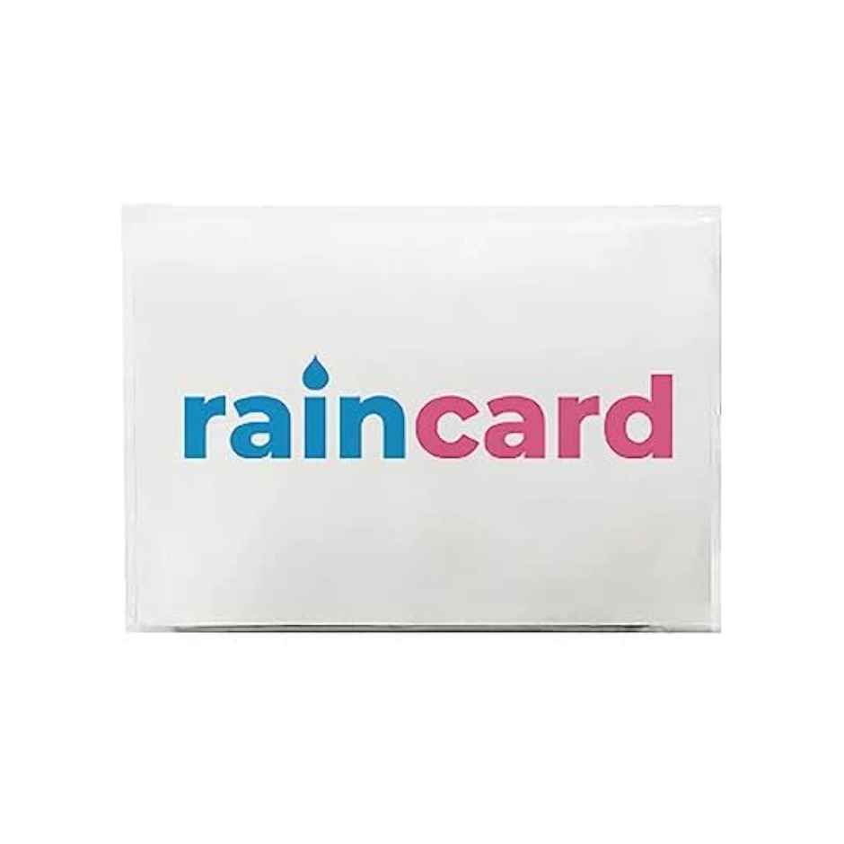 Urbanfix Unisex Disposable Waterproof Rain Card | Pocket Size| Reusable & Easy to Carry | Free Size