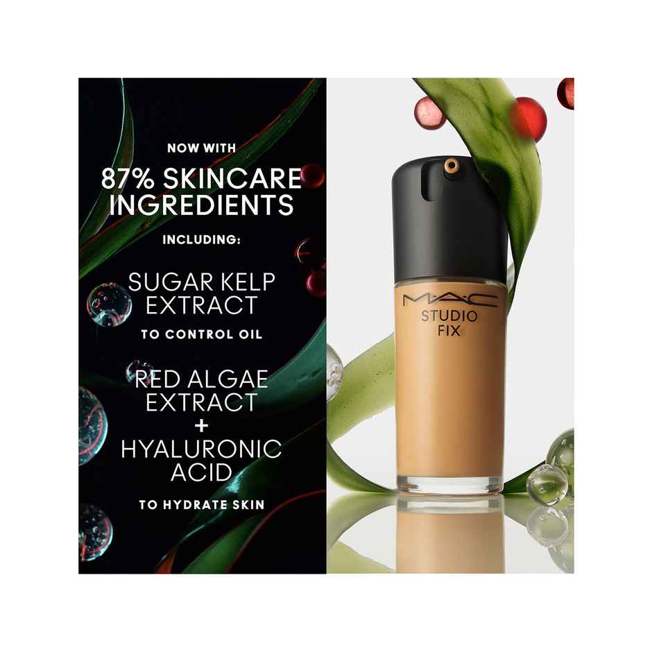 M.A.C Studio Fix Fluid SPF 15 Mini Soft Matte Foundation With Hyaluronic Acid - NC20