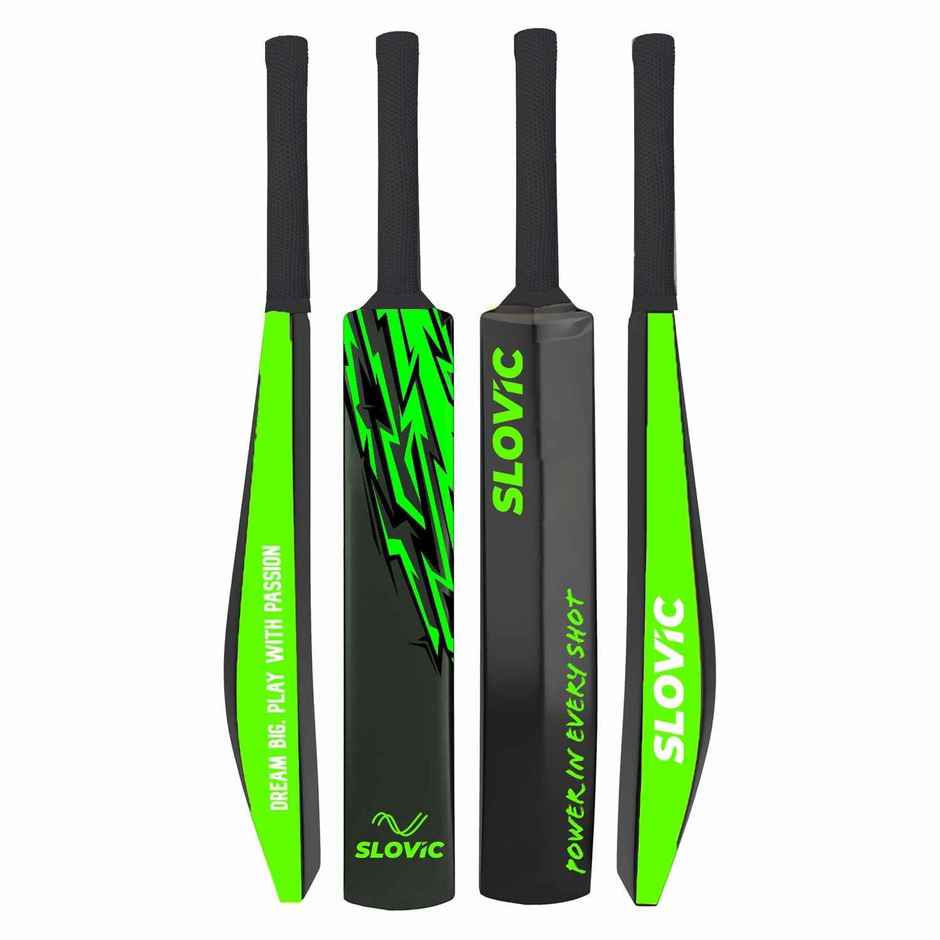 Slovic Tennis Ball Full Size Plastic Cricket Bat for Adults|Ideal for Outdoor Gully Cricket Matches