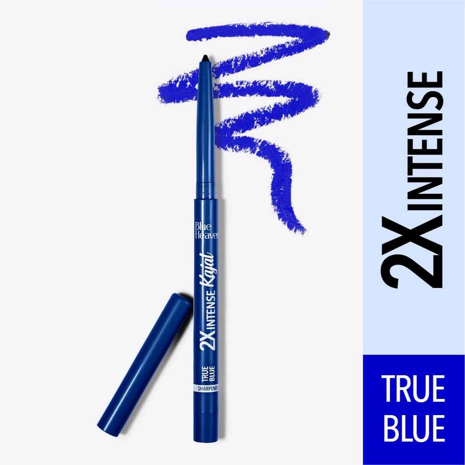 Blue Heaven 2X Intense Kajal Pencil- True Blue