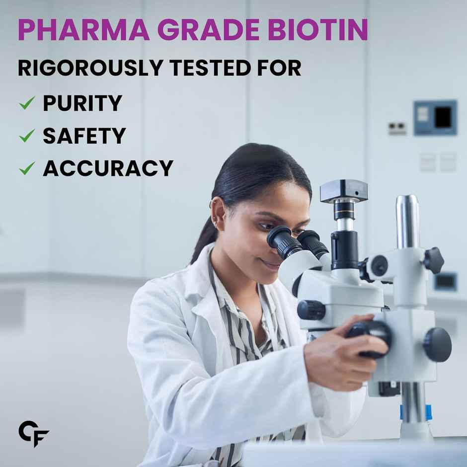 Carbamide Forte Biotinova Biotin Tablets for Hair Growth- 90 Tablets