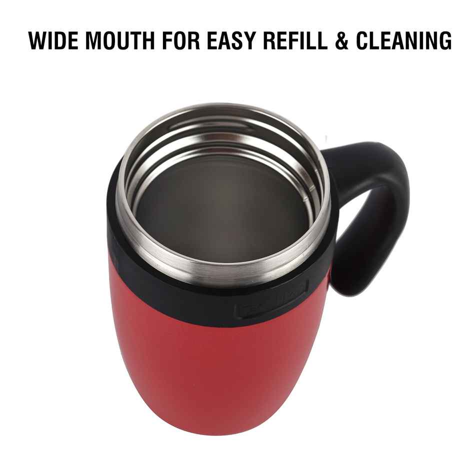 Cello Stainless Steel Lexus Tea Coffee Vacusteel Mug | 500 ml | Colour May Vary