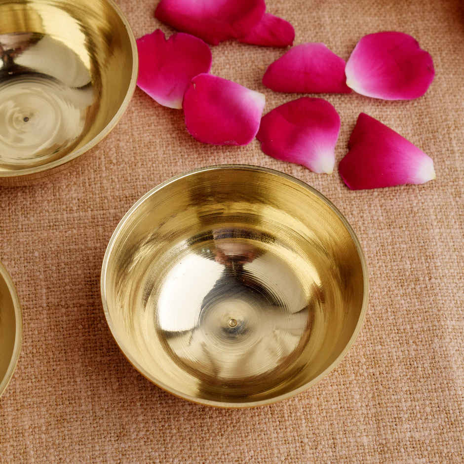 Brass Bhog Bowl (Small)