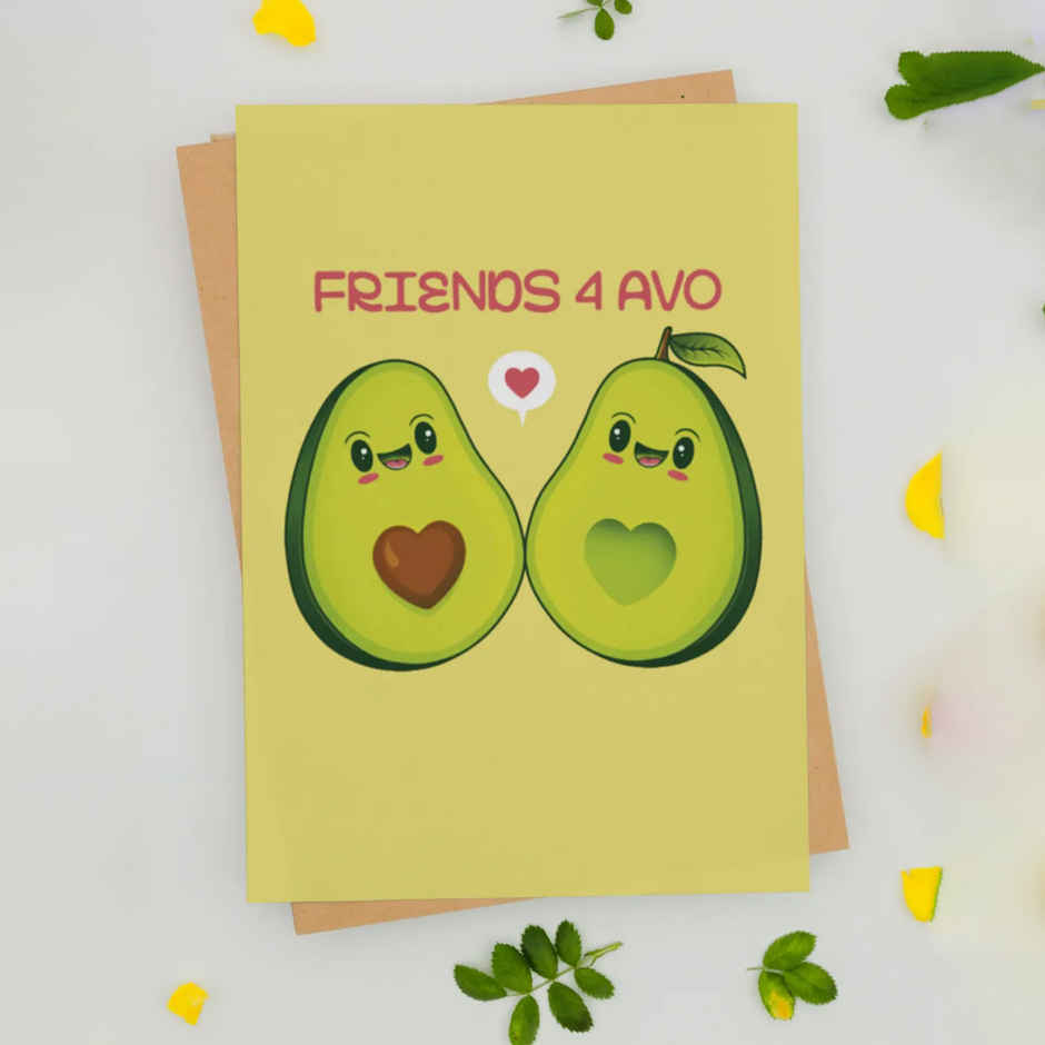 Friends 4Avo Card | Mad Over Prints