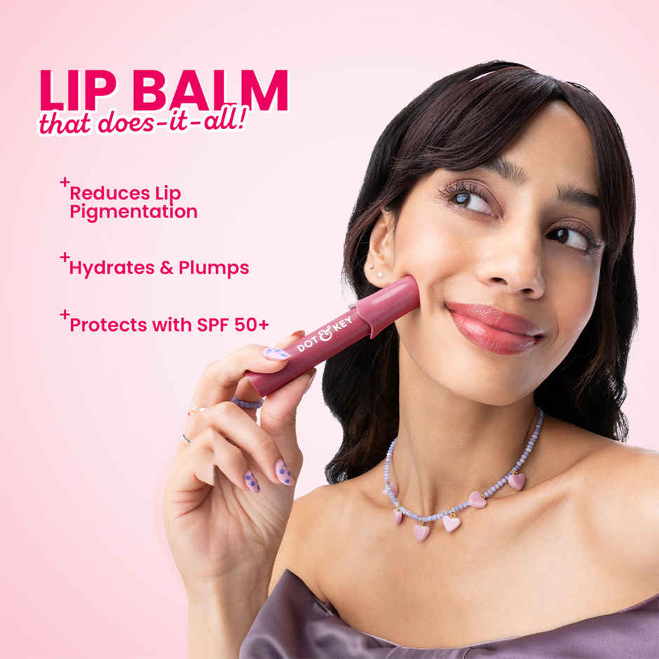 Dot & Key Meltie Lip Balm SPF 50+ PA+++, Berry Crumble