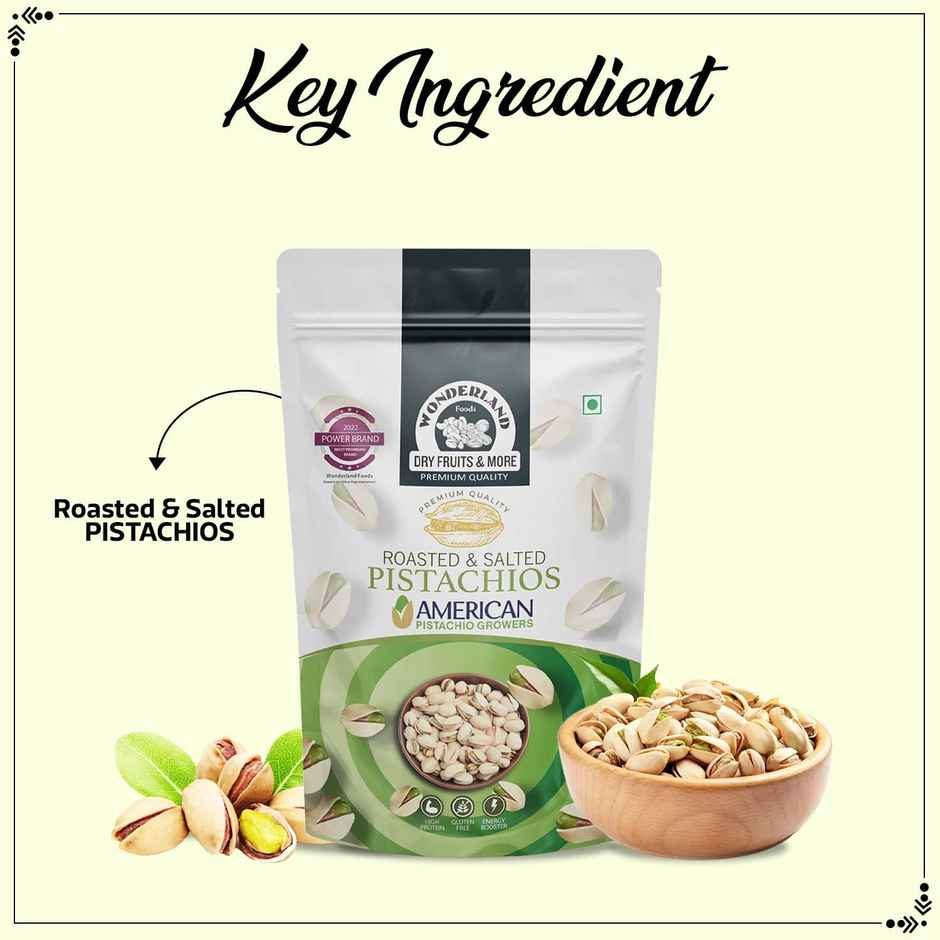 Wonderland Foods Roasted & Salted Pistachios