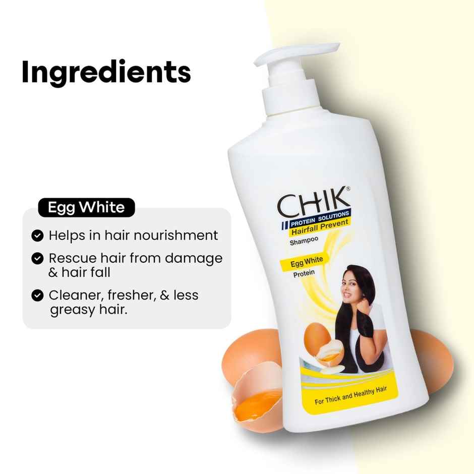 Chik Protein Solution Hairfall Prevent Shampoo For Men And Women