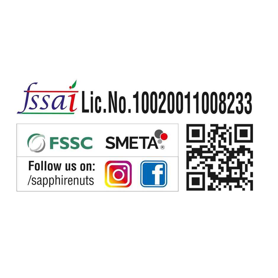 Sapphire Dry Nuts Healthy & Natural Almonds