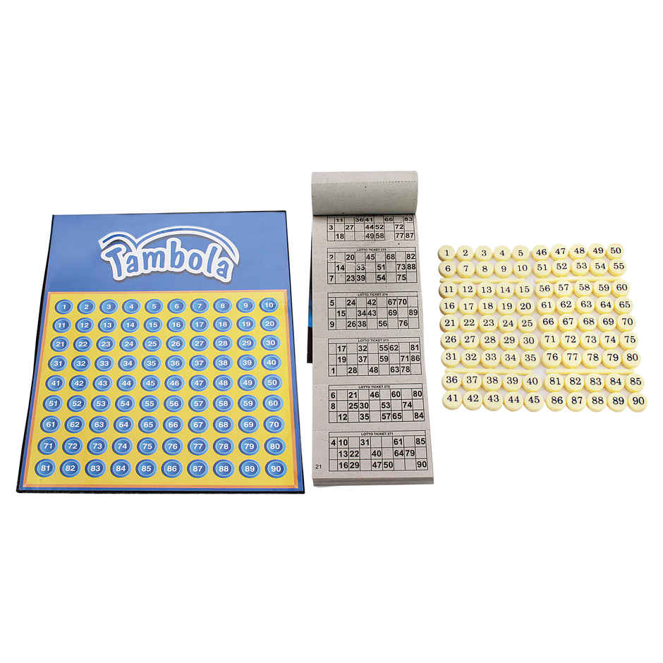 Ekta Tambola Board Game with 600 Tickets, All Time Family Entertainer Board Game | 8+ years