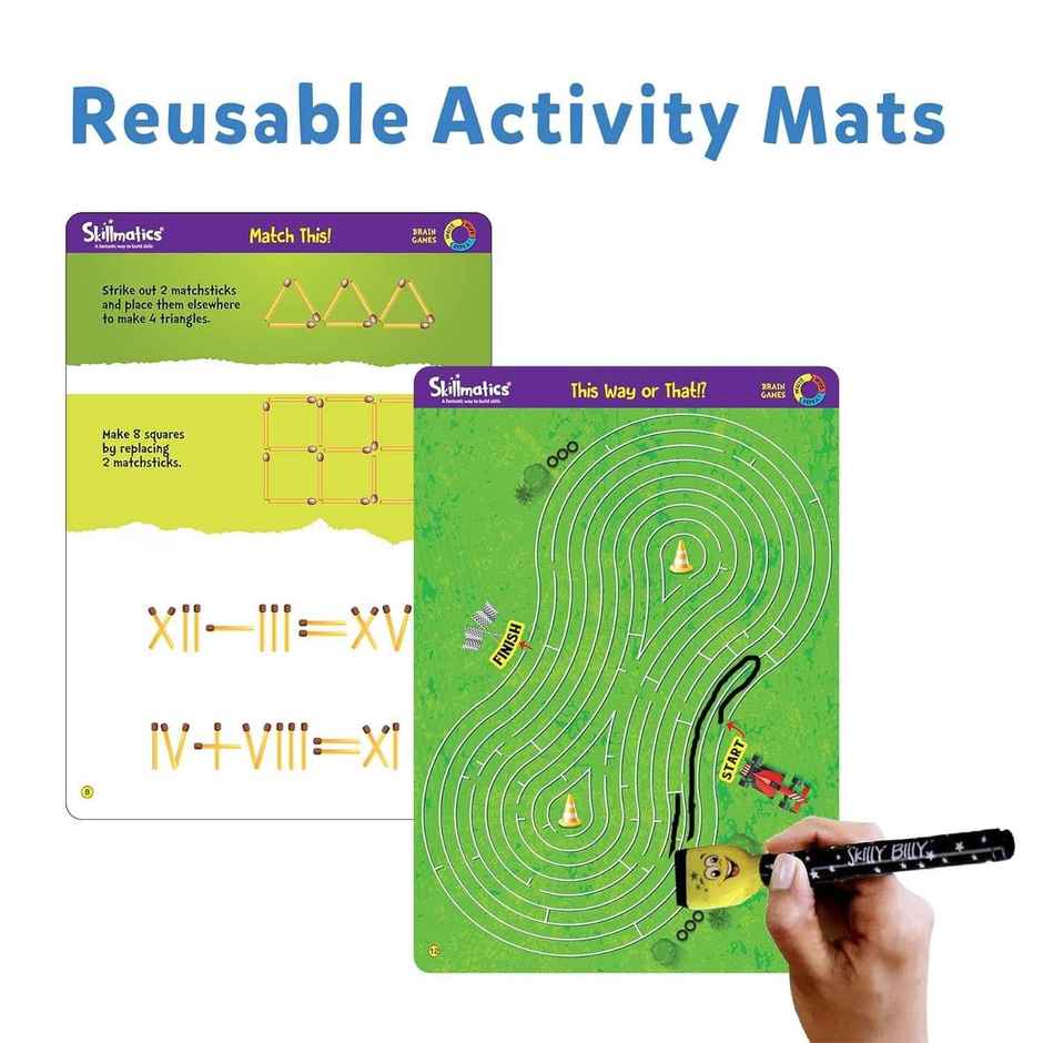 Skillmatics Brain Games | Educational Game