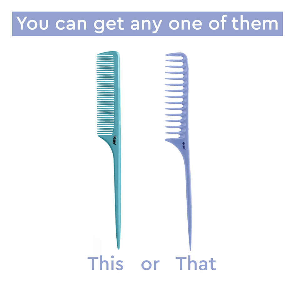 GUBB Pin Tail Hair Comb | Assorted