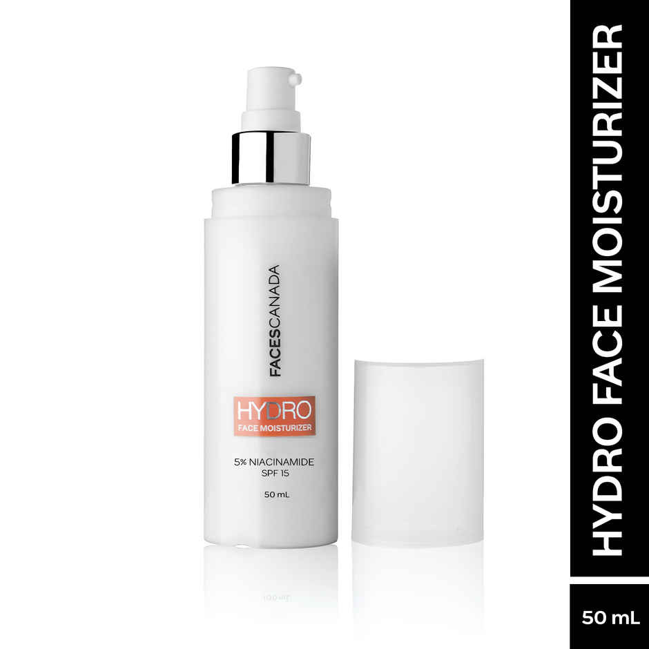 FACES CANADA Hydra Face Moisturizer | SPF 15 | Lightweight & Non-Greasy | Hydrating