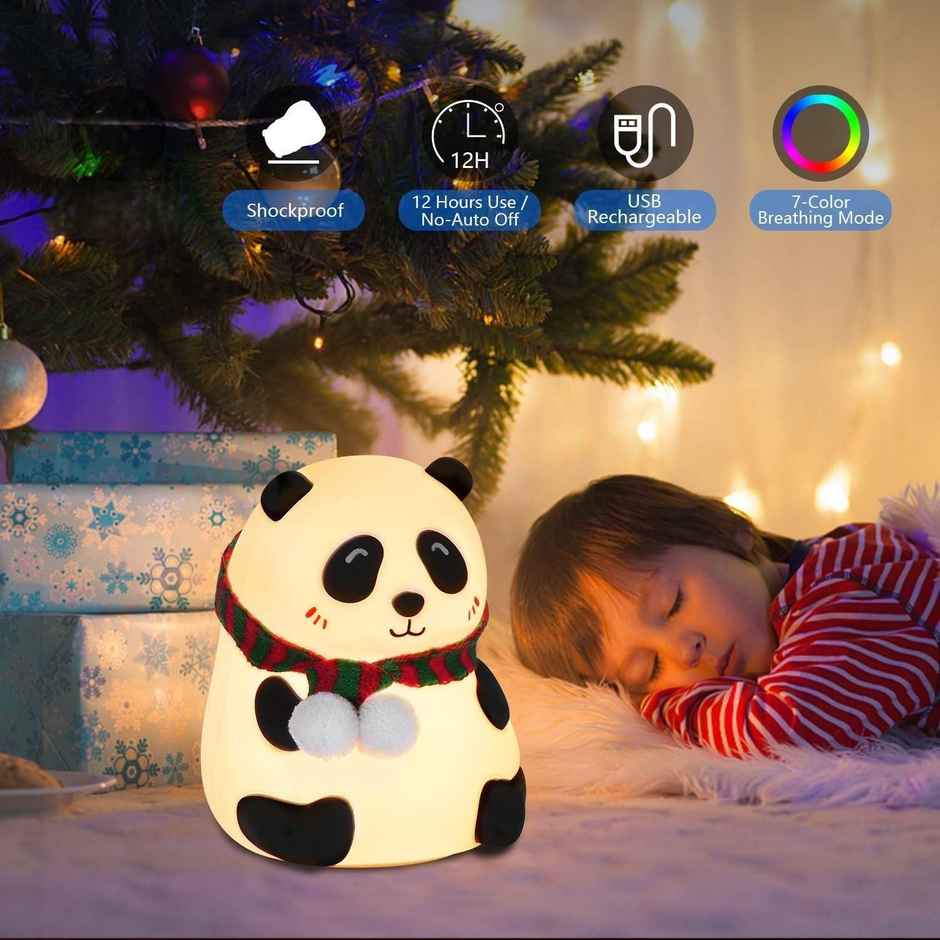 DesiDiya Panda LED Night Light - White | Color Changing - 1 pc