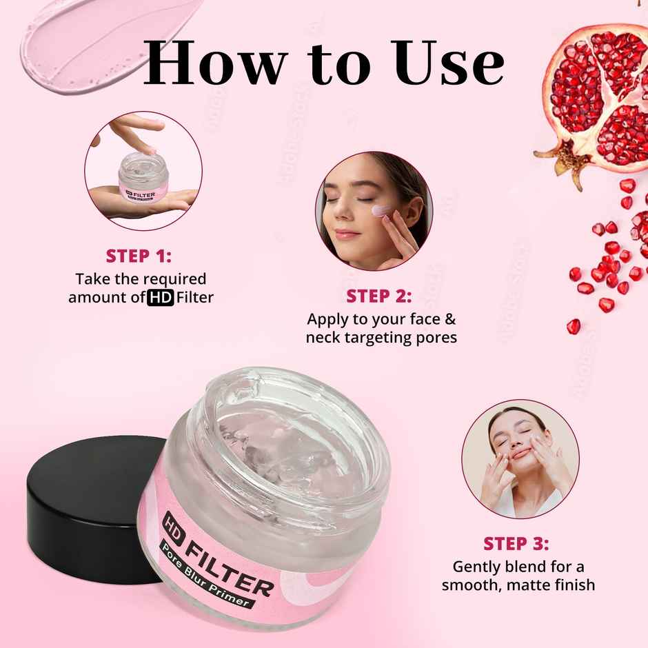 Enn Beauty HD Filter Face Primer - Mattifying | Pore Blur | Smoothing & Flawless Finish