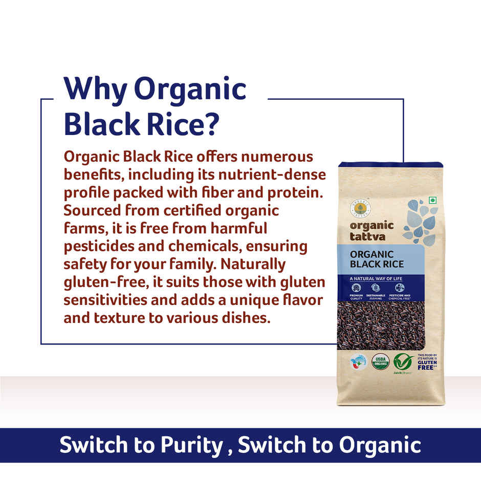 Organic Tattva Black Rice