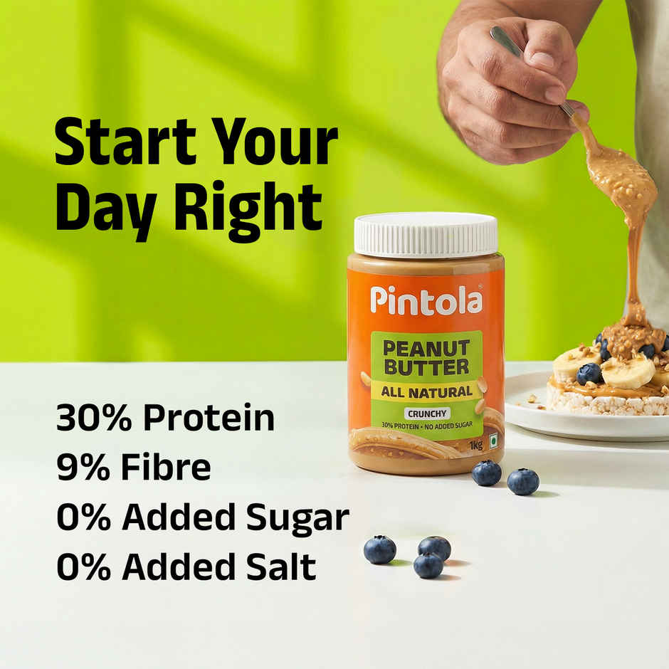 Pintola All Natural Peanut Butter Crunchy