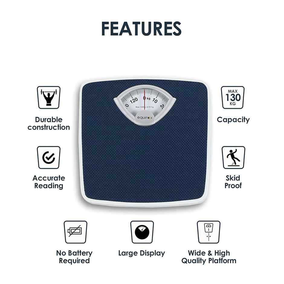Equinox EQ-BR-9201 Personal Weighing Scale