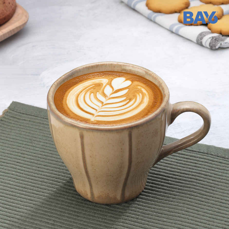 BAY6 Porcelain Line Cup 230 ml Reactive - 6 Pcs Set - Cotton