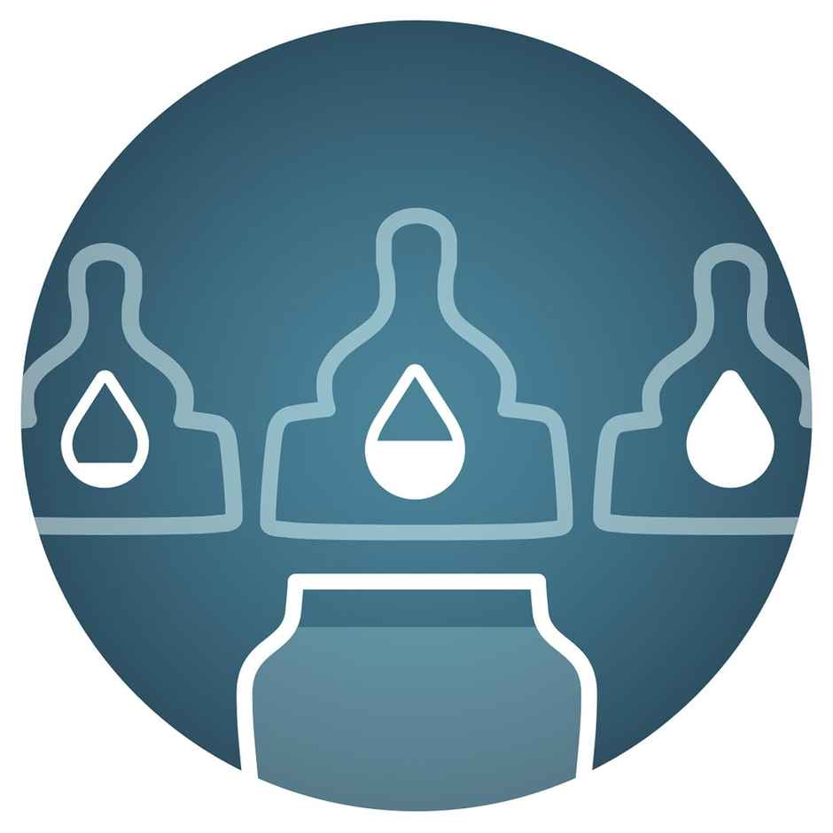 Philips Avent Grow Bottle | 1m+ | Slow Flow | Pack of 1| SCF061/02