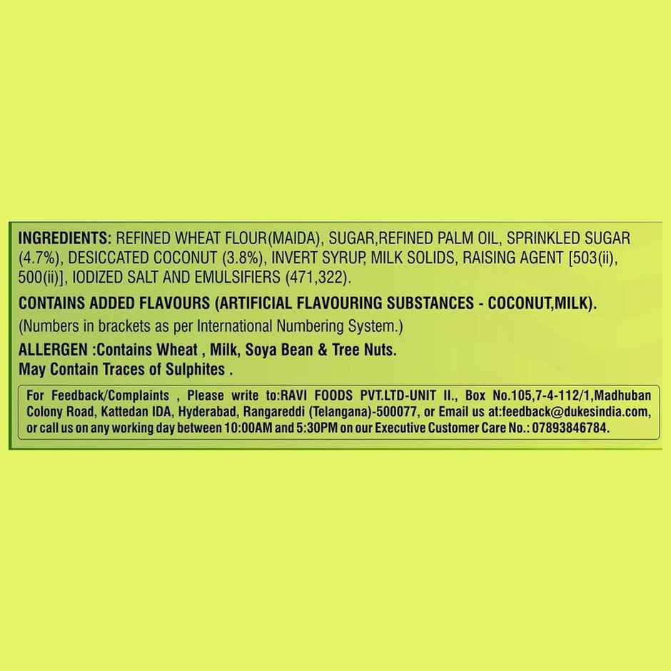 Dukes Nice Coconut Flavoured Biscuits | Artificial Flavour-free Combo