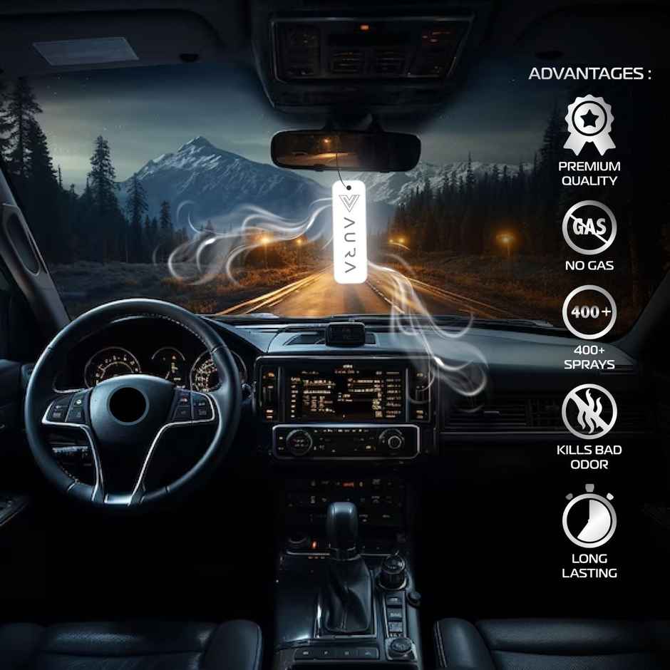 Vista Hanging Air Freshener - Perfume Spray | Crown - 400+ Sprays